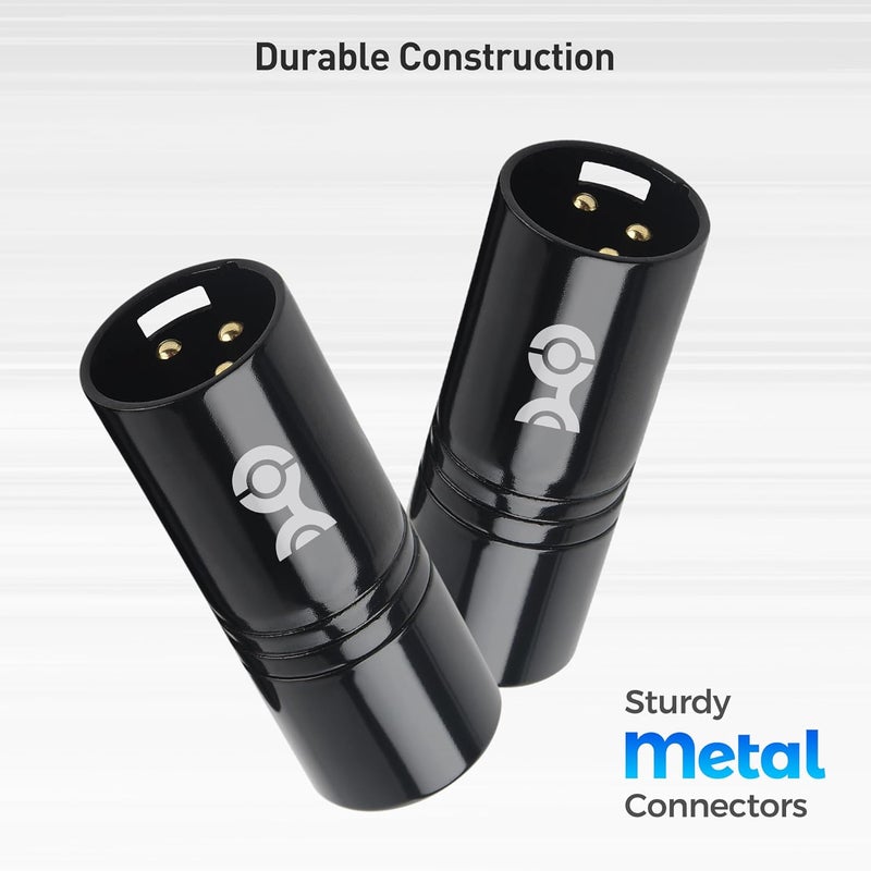 CableMatters 2-Pack 120 Ohm 3-Pin XLR Terminator/DMX Terminator - Optimal Signal Integrity for Lighting and Audio Systems - Image 5